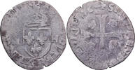France Douzain aux deux H Henri III, Date incertaine, Billon -