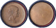 France Médaille Arouet de Voltaire, Bronze, Dumarest, Refrappe -