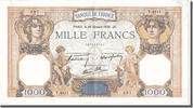 France 500 Francs Billet, 1 000 F 1927-1940 ''Cérès et Mercure'' -