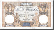 France 500 Francs Billet, 1 000 F 1927-1940 ''Cérès et Mercure'' -