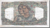 France 1000 Francs Billet, 1 000 F 1945-1950 ''Minerve et Hercule'' -