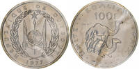 Djibouti 100 Francs Monnaie de Paris, Essai, Cupro-nickel, KM:E7 -