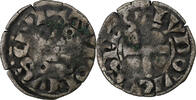 France Denier Tournois Louis VIII-IX, Billon, Duplessy:188 -