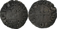 France Denier Tournois Louis VIII-IX, Billon, Duplessy:188 -