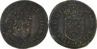 Allemagne Nuremberg token Louis XIV, Nuremberg, Laiton -