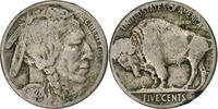 États-Unis 5 Cents Buffalo, San Francisco, Nickel, KM:134 -