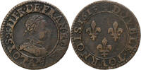 France Double Tournois Louis XIII, Paris, Cuivre, Gadoury:5 -