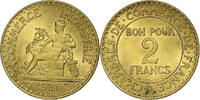 France 2 Francs Chambre de commerce, Paris, Cupro-Aluminium -