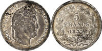 France 5 Francs Louis-Philippe I, Paris, Argent, Gadoury:678 -