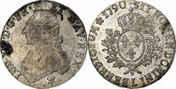 France Ecu aux branches d'olivier Louis XVI, Bayonne, Argent -