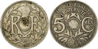 France 5 Centimes Lindauer, Paris, Fautée non perforée, Nickel-Bronze -