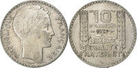 France 10 Francs Turin, Paris, Argent, Gadoury:801, KM:878 -
