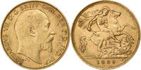 Grande-Bretagne 1/2 Sovereign Edward VII, British Royal Mint, Or -