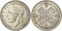 Grande-Bretagne Florin George V, Londres, Argent, KM:834 -