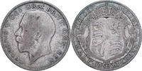 Grande-Bretagne Half crown George V, Londres, Argent, KM:818.2 -