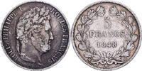 France 5 Francs Louis-Philippe Ier, Strasbourg, Argent -