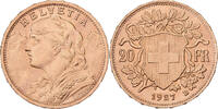 Suisse 20 Francs Vreneli, Bern, Or, KM:35 -