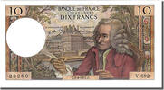 France 10 Francs Billet, 10 F 1963-1973 ''Voltaire'', 1971-09-02 -