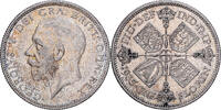 Grande-Bretagne Florin George V, British Royal Mint, Argent, KM:834 -