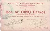 France 5 Francs 1 Franc, 1915-03-12, 3620, B+, Pirot:02-531 -