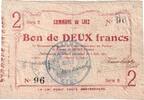France 2 Francs 25 Centimes, 1915-06-05, 71, Pirot:02-531 -