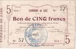 France 5 Francs 25 Centimes, 1915-06-05, 71, Pirot:02-531 -