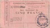 France 5 Francs 50 Centimes, 1914-12-03, 184, TB, Pirot:02-531 -