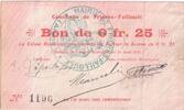 France 25 Centimes 1915-08-18, 1196, Pirot:02-531 -
