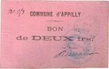 France 2 Francs 1 Franc, TB -