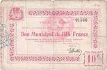 France 10 Francs 1915-06-30, 01566, Pirot:02-1309 -