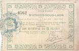 France 5 Francs 1915-04-11, 0762, Pirot:02-1309 -
