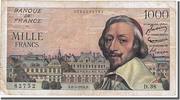 France 1000 Francs Billet, 1 000 F 1953-1957 ''Richelieu'', 1954-05-06 -