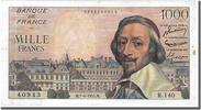 France 1000 Francs Billet, 1 000 F 1953-1957 ''Richelieu'', 1955-04-07 -