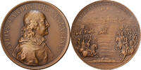 France Médaille Cardinal Mazarin, Bataille de Casale, Bronze, Refrappe -
