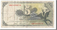 République fédérale allemande 5 Deutsche Mark Billet, 1948-12-09 -