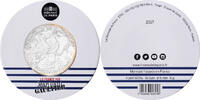 France 50 Euro Jean-Paul Gaultier - Bal du 14 Juillet, MDP, Argent -