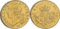 France Louis d'Or Monnaie, Louis XV, Louis d'or au bandeau, La Rochelle -