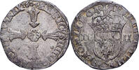 France Quart Ecu Henri IV, Rennes, Argent, Duplessy:1224 -