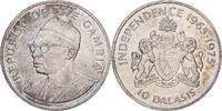 Gambie 10 Dalasis 1975 Not Applicable 10e anniversaire de l'ind&eacute;pendance... 39,95 EUR  + 4,95 EUR frais d'envoi