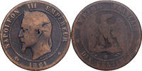 France 10 Centimes 1861 Strasbourg Napol&eacute;on III, Strasbourg, Bronze, Gad... 10,95 EUR  + 4,95 EUR frais d'envoi