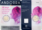 Andorre 2 Euro 2020 Madrid Suffrage universel f&eacute;minin, Madrid, Bim&eacute;talli... 29,95 EUR  + 4,95 EUR frais d'envoi