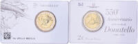 Italie 2 Euro 2016 Italian Mint Donatello, Atelier Italien, Bim&eacute;tallique... 14,95 EUR  + 4,95 EUR frais d'envoi