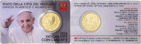 Vatican 50 Euro Cent 2014 Rome Fran&ccedil;ois, Rome, Or nordique, KM:460 STGL 15,95 EUR  + 4,95 EUR frais d'envoi