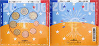 France Set 1 ct. - 2 Euro 2006 MDP BU, MDP STGL 34,95 EUR  + 4,95 EUR frais d'envoi