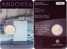 Andorre 2 Euro Political Rights, MDP, Bimétallique, KM:529 -