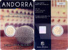 Andorre 2 Euro Radio et télévision d'Andorre, Madrid, Bimétallique -