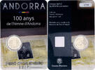 Andorre 2 Euro 100 Ans de l'hymne d'Andorre, MDP, Bimétallique -