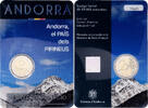 Andorre 2 Euro Pays des Pyrénées, MDP, Bimétallique, KM:534 -
