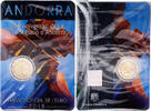 Andorre 2 Euro Constitution, Madrid, Bimétallique, KM:536 -