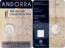 Andorre 2 Euro Constitution, MDP, Bimétallique, KM:562 -